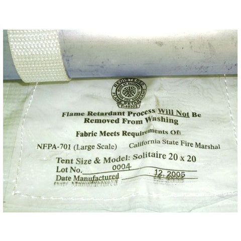 Party Tents Direct Canopies & Gazebos 20' x 20' Custom West Coast Frame Party Tent by Party Tents 754972376716 5180-Party Tents