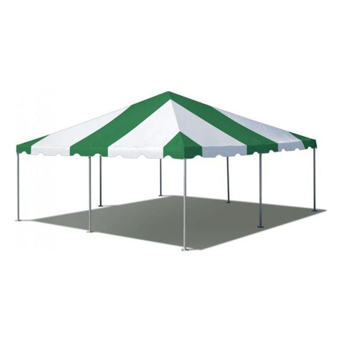 Party Tents Direct Canopies & Gazebos 20' x 20' Green and White West Coast Frame Party Tent by Party Tents 754972307796 667