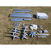 Image of Party Tents Direct Canopies & Gazebos 20' x 20' Green PVC Weekender West Coast Frame Party Tent by Party Tents 754972319072 1673-Party Tents 20' x 20' Green PVC Weekender West Coast Frame Party Tent Party Tents
