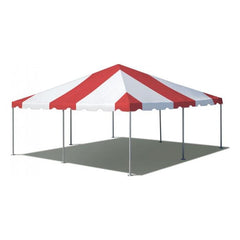 Party Tents Direct Canopies & Gazebos 20' x 20' Red and White West Coast Frame Party Tent by Party Tents 754972307802 668