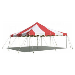 Party Tents Direct Canopies & Gazebos 20' x 20' Weekender Standard Canopy Pole Tent - Red & White by Party Tents 781880290254 644-Party tents 20' x 20' Weekender Standard Canopy Pole Tent Red & White Party Tents