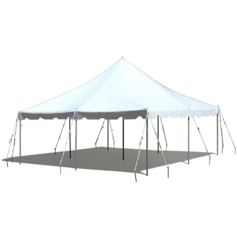 Party Tents Direct Canopies & Gazebos 20 x 20 White Premium Canopy Pole Party Tent by Party Tents 754972307352 3686 20 x 20 White Premium Canopy Pole Party Tent by Party Tents SKU# 3686