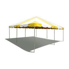 Party Tents Direct Canopies & Gazebos 20' x 20' Yellow PVC Weekender West Coast Frame Party Tent by Party Tents 754972319751 1675-Party Tents 20' x 20' Yellow PVC Weekender West Coast Frame Party Tent Party Tents