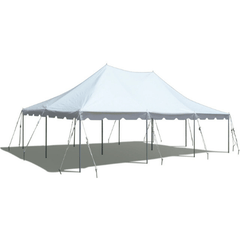 Party Tents Direct Canopies & Gazebos 20' x 30' White Premium Canopy Pole Party Tent by Party Tents 754972307406 3699 20' x 30' White Premium Canopy Pole Party Tent by Party Tents SKU 3699