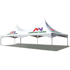 Party Tents Direct Canopies & Gazebos 20' x 40' Custom High Peak Frame Party Tent by Party Tents
