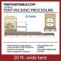 Party Tents Direct Canopies & Gazebos 20' x 40' West Coast Frame Party Tent - Custom by Party Tents 5182 20' x 40' West Coast Frame Party Tent - Custom by Party Tents SKU# 5182