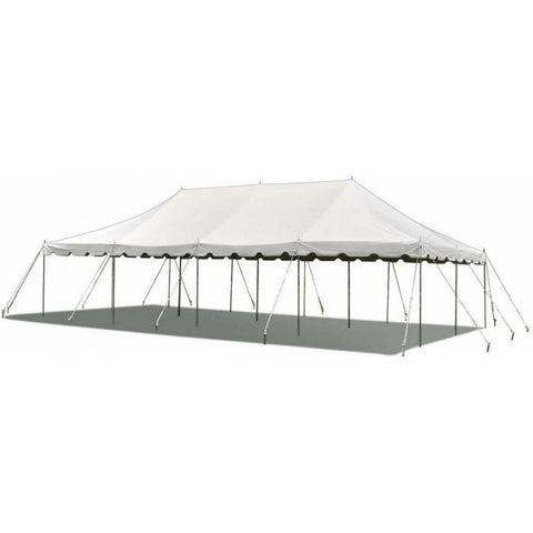 Party Tents Direct Canopies & Gazebos 20' x 40' White Weekender Standard Canopy Pole Tent by Party Tents 754972307994 653