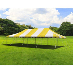 Party Tents Direct Canopies & Gazebos 20' x 40' Yellow Weekender Standard Canopy Pole Tent by Party Tents 754972357104 682-Party Tents