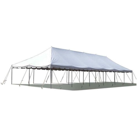 Party Tents Direct Canopies & Gazebos 20' x 60' White Premium Pole Tent by Party Tents