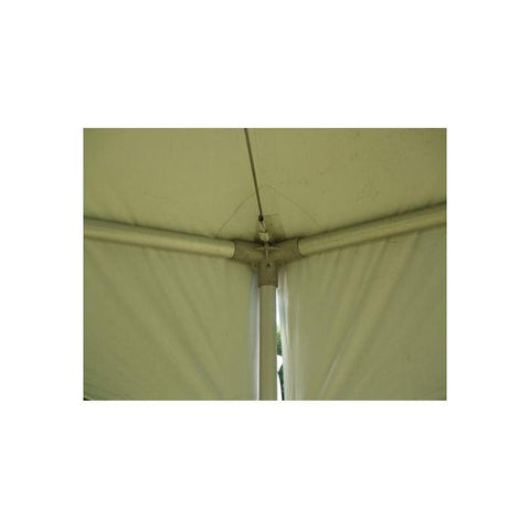Party Tents Direct Canopies & Gazebos 30' White Hexagon High Peak Frame Party Tent by Party Tents