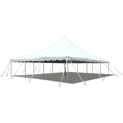 Party Tents Direct Canopies & Gazebos 30' x 30' Premium Pole Party Tent - White by Party Tents 754972307482 3733 30' x 30' Premium Pole Party Tent - White by Party Tents SKU# 3733