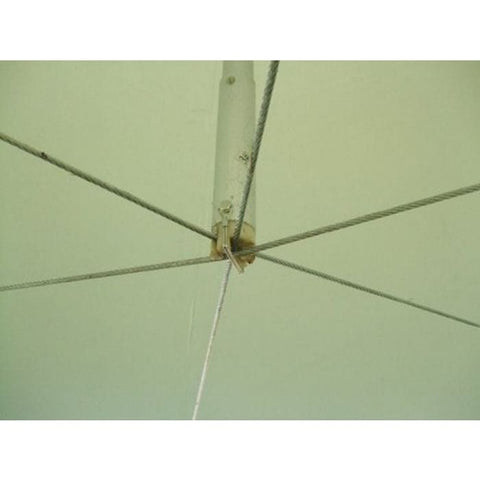 Party Tents Direct Canopies & Gazebos 40' Red White and Blue Hexagon High Peak Frame Party Tent by Party Tents 754972305341 3806 40' Red White and Blue Hexagon High Peak Frame Party Tent Party Tents