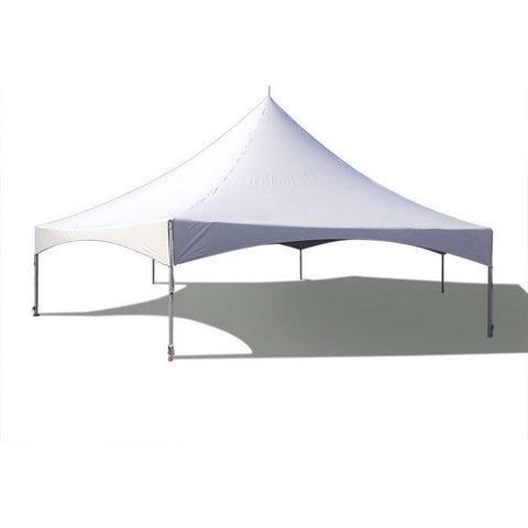 Party Tents Direct Canopies & Gazebos 40' White Hexagon High Peak Frame Party Tent by Party Tents 15' x 15' Red, White and Blue High Peak Frame Party Tent Party Tents