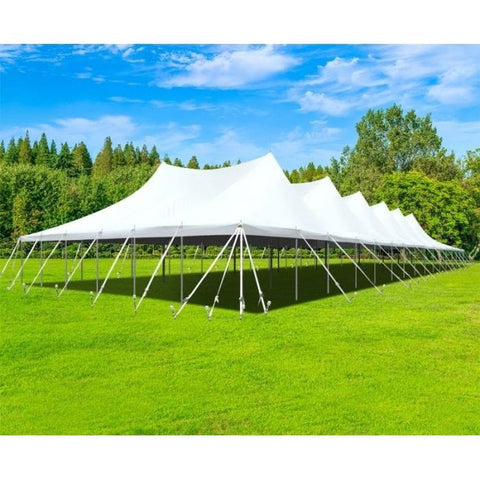 Party Tents Direct Canopies & Gazebos 60' x 150' White Premium Sectional Canopy Pole Party Tent by Party Tents 754972307581 563 60' x 150' White Premium Sectional Canopy Pole Party Tent Party Tents