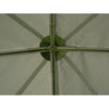 Image of Party Tents Direct Canopy Tents & Pergolas 10' x 10' Green & White West Coast Frame Party Tent by Party Tents 754972326711 3680