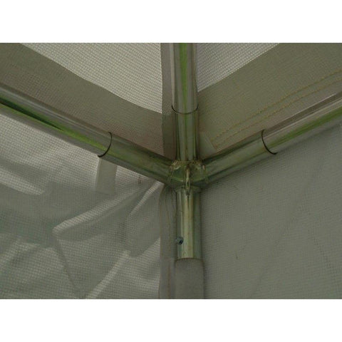 Party Tents Direct Canopy Tents & Pergolas 10' x 10' Yellow & White West Coast Frame Party Tent by Party Tents 754972307628 3691
