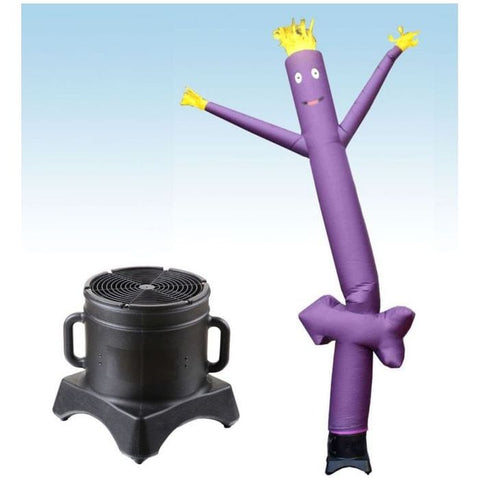 Party Tents Direct Dollies & Hand Trucks 12' Purple Arrow Fly Guy Inflatable Tube Man with Blower by Party Tents 754972365031 857 12' Purple Arrow Fly Guy Inflatable Tube Man with Blower Party Tents