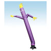 Image of Party Tents Direct Dollies & Hand Trucks 12' Standard Purple Fly Guy Inflatable Tube Man with Blower by Party Tents