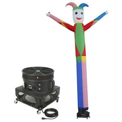 Party Tents Direct Dollies & Hand Trucks 18' Clown Fly Guy Inflatable Tube Man with Blower by Party Tents 754972355421 2864-Party Tents