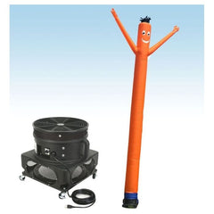 Party Tents Direct Dollies & Hand Trucks 18' Standard Orange Fly Guy Inflatable Tube Man with Blower by Party Tents 754972364881 849 18' Standard Orange Fly Guy Inflatable Tube Man Blower Party Tents