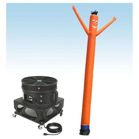 Party Tents Direct Dollies & Hand Trucks 18' Standard Orange Fly Guy Inflatable Tube Man with Blower by Party Tents 754972364881 849 18' Standard Orange Fly Guy Inflatable Tube Man Blower Party Tents