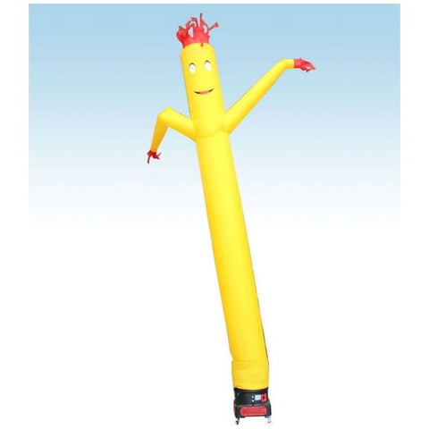 Party Tents Direct Dollies & Hand Trucks 18'  Standard Yellow Fly Guy Inflatable Tube Man with Blower by Party Tents 754972349369 852 18'  Standard Yellow Fly Guy Inflatable Tube Man Blower Party Tents