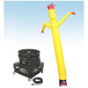 Image of Party Tents Direct Dollies & Hand Trucks 18'  Standard Yellow Fly Guy Inflatable Tube Man with Blower by Party Tents 754972349369 852 18'  Standard Yellow Fly Guy Inflatable Tube Man Blower Party Tents
