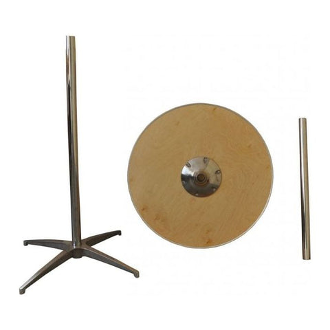 Party Tents Direct Folding Chairs & Stools 36"  2 Pack Round Cocktail/Bistro Table by Party Tents 754972313902 3257