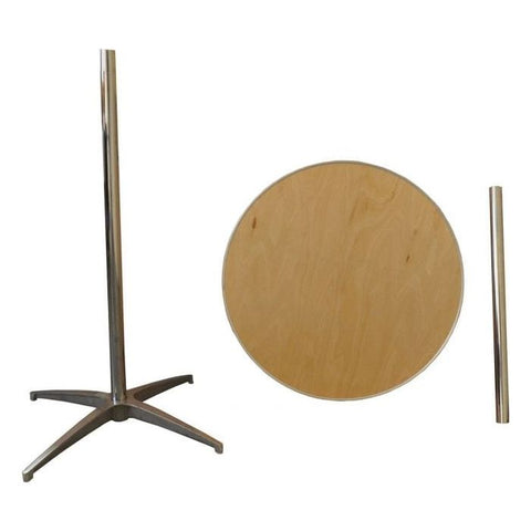Party Tents Direct Folding Chairs & Stools 36"  2 Pack Round Cocktail/Bistro Table by Party Tents 754972313902 3257