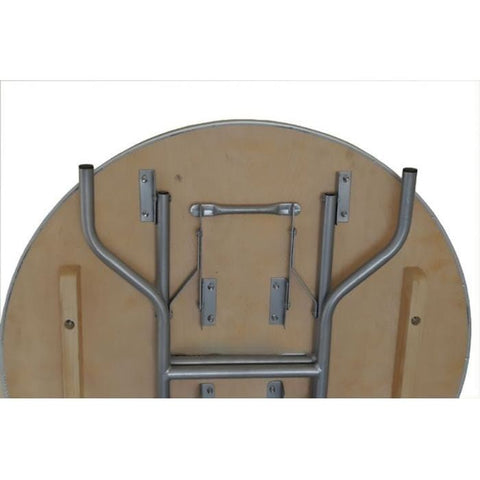 Party Tents Direct Folding Chairs & Stools 48" 2 Pack Round Wood Folding Table by Party Tents 754972316880 2998 48" 2 Pack Round Wood Folding Table by Party Tents SKU#2998