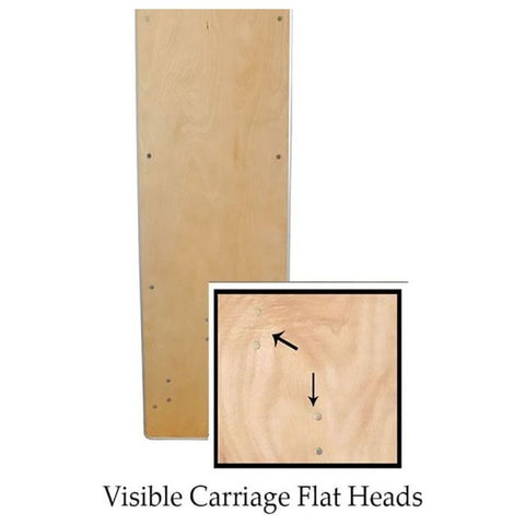 Party Tents Direct Folding Chairs & Stools 96" 2 Pack Rectangle Wood Folding Banquet Table by Party Tents 754972356879 2172 96" 2 Pack Rectangle Wood Folding Banquet Table Party Tents SKU#2172
