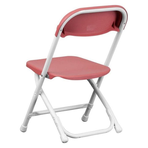 Party Tents Direct Folding Chairs & Stools Kids Red Plastic Folding Chairs by Party Tents 754972297790 105 Kids Red Plastic Folding Chairs by Party Tents SKU# 105