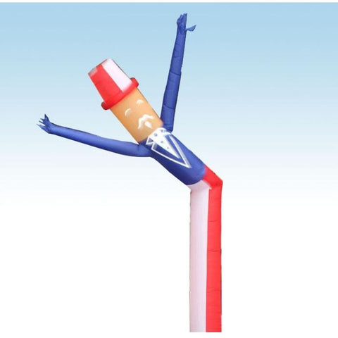 Party Tents Direct Inflatable Party Decorations 12' Uncle Sam Fly Guy Inflatable Tube Man by Party Tents 754972322973 818-Party Tents