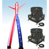 Image of Party Tents Direct Inflatable Party Decorations 18' US Flag 2 Leg Fly Guy Inflatable Tube Man with Blower by Party Tents 754972355476 885 18' US Flag 2 Leg Fly Guy Inflatable Tube Man with Blower Party Tents