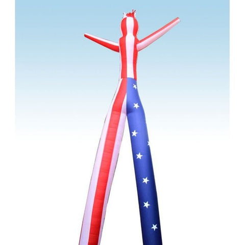 Party Tents Direct Inflatable Party Decorations 18' US Flag 2 Legs Fly Guy Inflatable Tube Man by Party Tents 754972325868 842-Party Tents