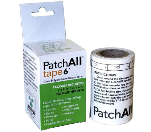 PatchAll Vinyl Repair Tape, 3" x 6' Roll