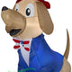 5' Inflatable Fourth of July Patriotic Pooch by Gemmy Inflatable