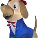 5' Inflatable Fourth of July Patriotic Pooch by Gemmy Inflatable