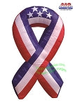 6' Air Blown Inflatable Patriotic Ribbon