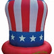 8' Air Blown Inflatable Patriotic Uncle Sam by Gemmy Inflatable