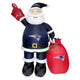7' Air Blown Inflatable NFL New England PATRIOTS Santa Claus