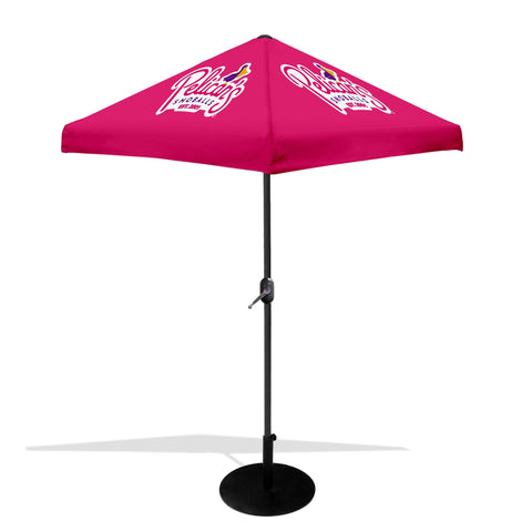 Pelican's Snoballs Small Market Umbrella (4-Panel)