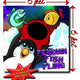 Penguin Fish Fling Interactive Carnival Frame Game