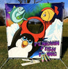 Image of Penguin Fish Fling Interactive Carnival Frame Game