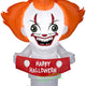 4' Gemmy Airblown Inflatable Halloween Stylized Pennywise Clown