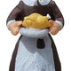 6' 9" Thanksgiving Pilgrim Woman Holding Turkey by Gemmy Inflatables