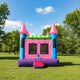 Pink Castle 2 Bounce House by Happy Jump