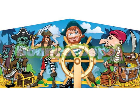 Pirate Bounce House Banner 1 by Bouncer Depot