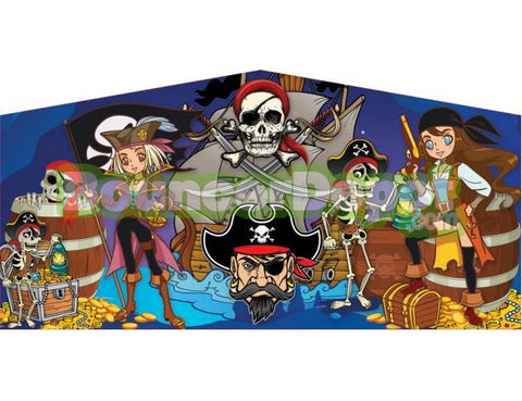 Pirate Bounce House Banner 2 by Bouncer Depot