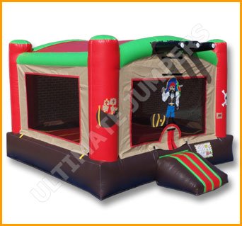 Pirate Ship Inflatable Jumper J110